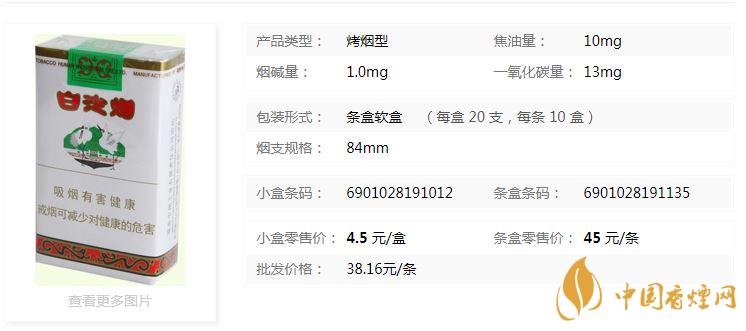 白沙軟包多少錢(qián)一包2020 白沙系列香煙價(jià)格查詢2020