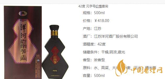 洋河系列酒價格表大全 洋河系列酒有哪些牌子