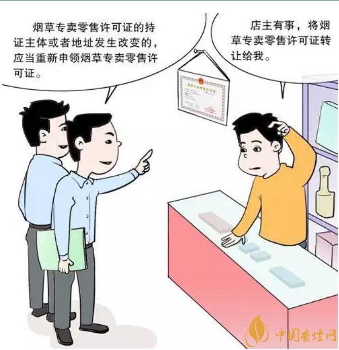 煙草專賣零售許可證可以轉(zhuǎn)讓嗎，不能